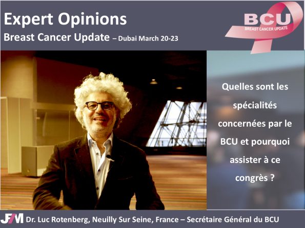 Luc rotenberg Quelles sont les spécialités concernées par le BCU?