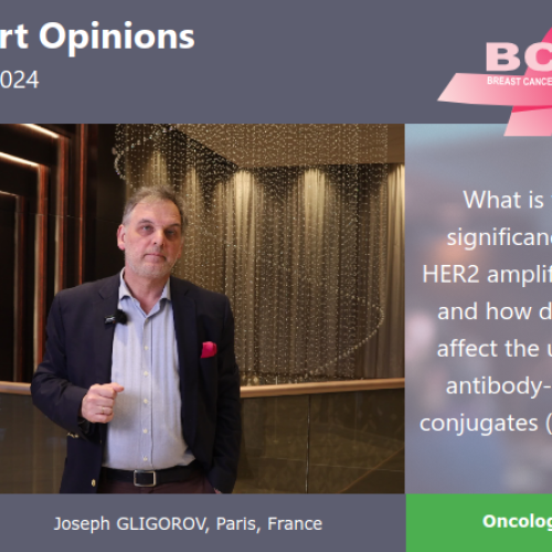 What is the significance of HER2 amplification and how does it affect the use of antibody-drug conjugates (ADCs)?